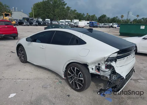 2024 Toyota Prius Prime Xse Premium из США, поврежденный, VIN JTDACACU6R3038523